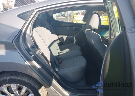 2012 Hyundai Elantra Gls from USA, damaged, VIN 5NPDH4AEXCH073556